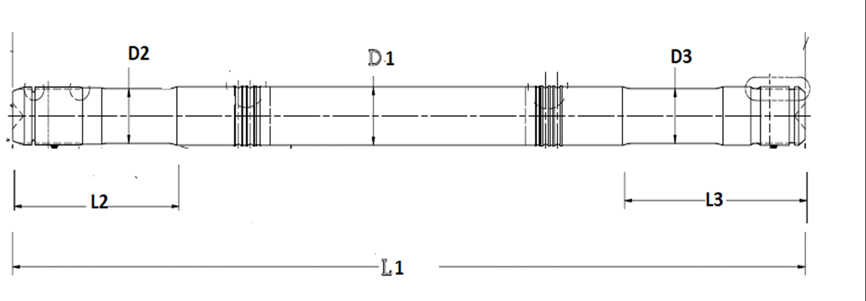 Bar Half Shaft